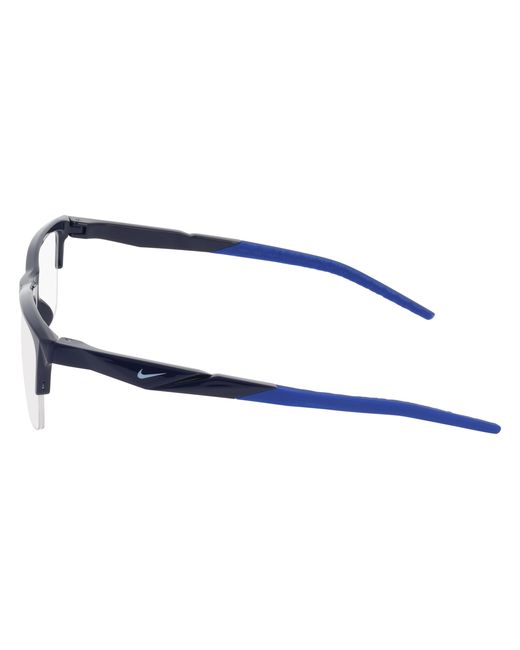 Nike Black 7279 001 Optical Frames Bio-Injected Squared Normal for men