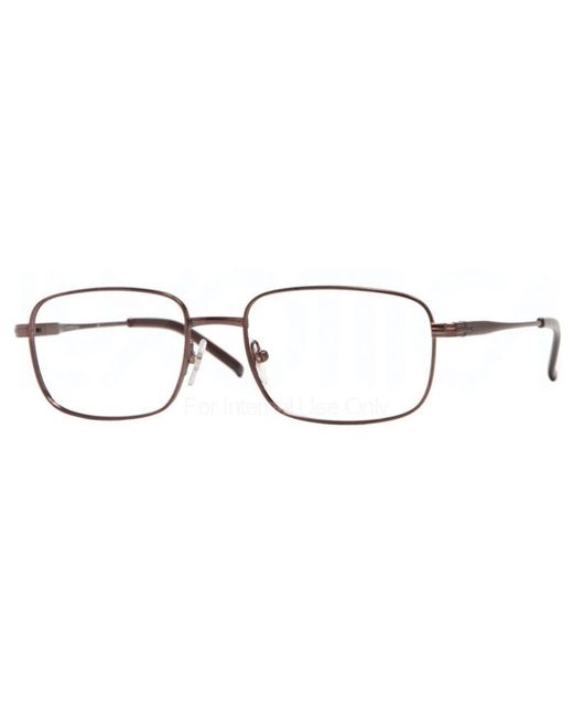 Sferoflex Black Sf2197 355 Optical Frames Metal Squared for men