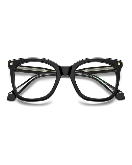 Polaroid Black Pld D507 807 Optical Frames Plastic Squared