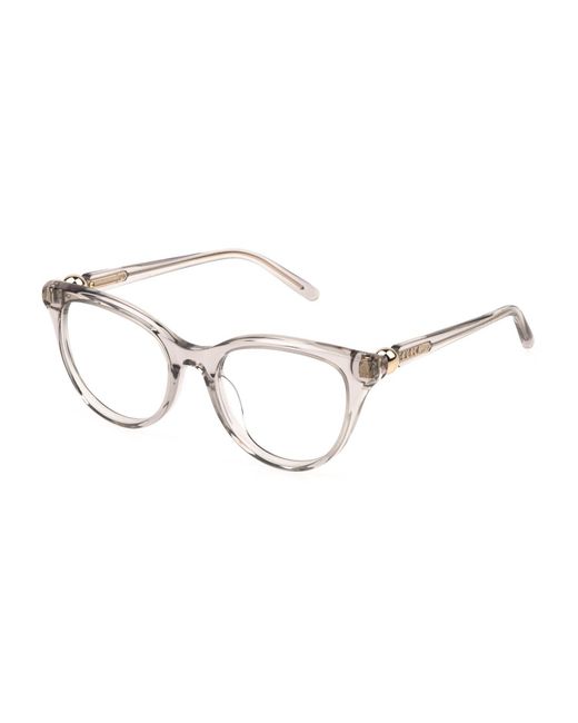 Furla Black Vfu877 04G0 Optical Frames Acetate Butterfly