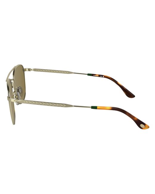 Lacoste Black L269S 710 Sunglasses Metal Squared Normal