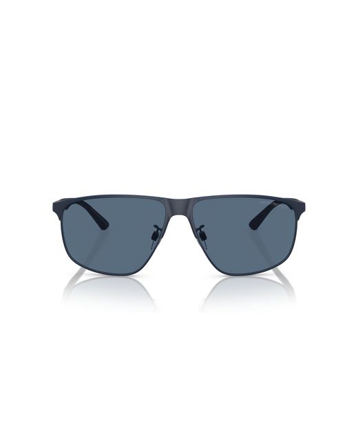 Emporio Armani Black Ea2094 301880 Sunglasses Metal Pillow for men