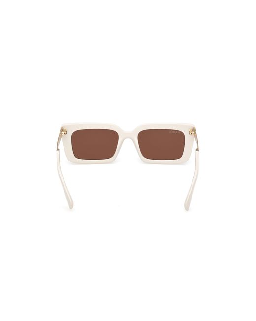 MAX&Co. Black Mo0143 25E Sunglasses Injected Squared Normal