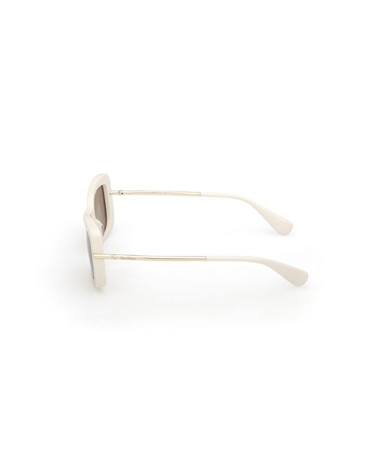 Max Mara Black Mm0194 25E Sunglasses Acetate Squared Normal