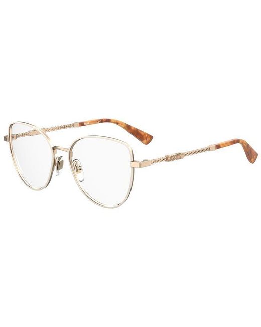 Moschino Black Mos601 Ijs Optical Frames Steel Cat Eye