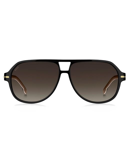 Boss Black Boss 1507/S 807/Ha Sunglasses Acetate Squared Shaded for men