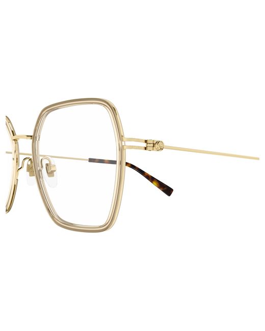 Gucci Black Gg1850O 003 Optical Frames Injected Transparent Squared