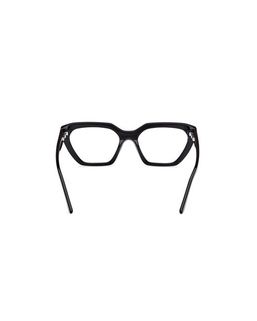 Guess Black Gu50176 001 Optical Frames Acetate Geometric Normal