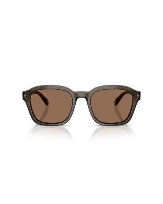 Emporio Armani Black Ea4245U 624973 Sunglasses Acetate Geometric Normal for men