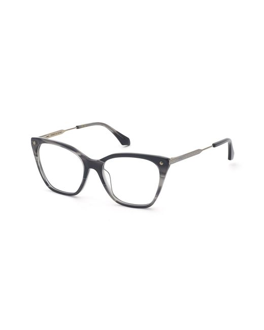 Twinset Black Vtw127 712 Optical Frames Acetate Squared