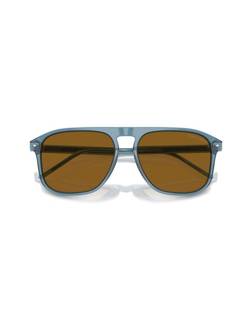 Giorgio Armani Black Ar8212 607133 Sunglasses Acetate Squared Normal for men