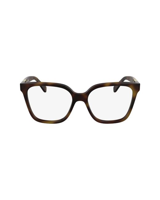 Longchamp Black Lo2765 230 Optical Frames Acetate Squared Normal