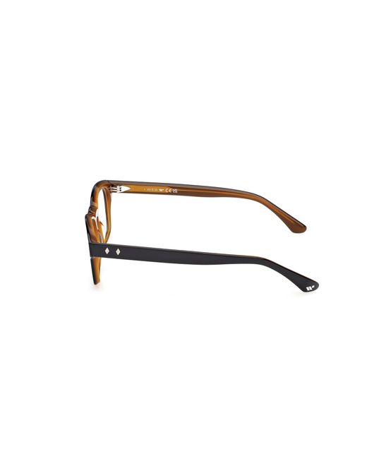 Web Black We5460 005 Optical Frames Acetate Squared Normal for men