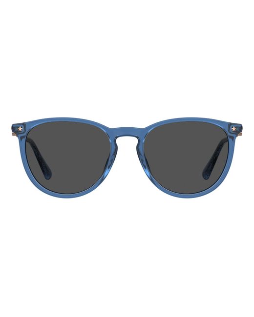 Chiara Ferragni Black Cf 1005/S Pjp/Ir Outlet Sunglasses Plastic Round