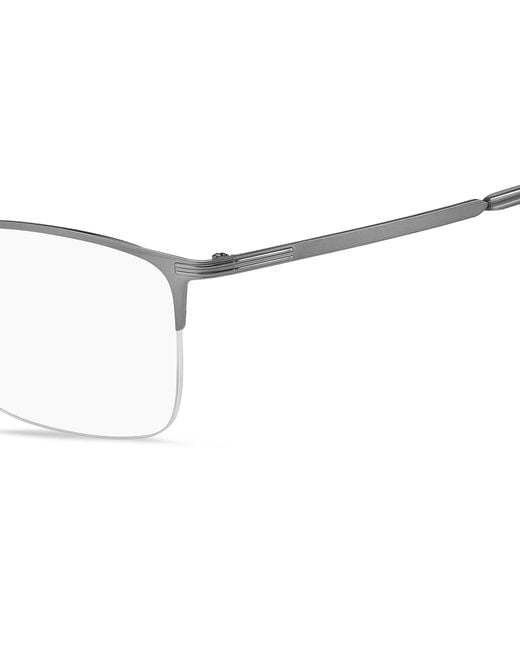 Boss Black Boss 1616/F R81 Optical Frames Metal Squared for men