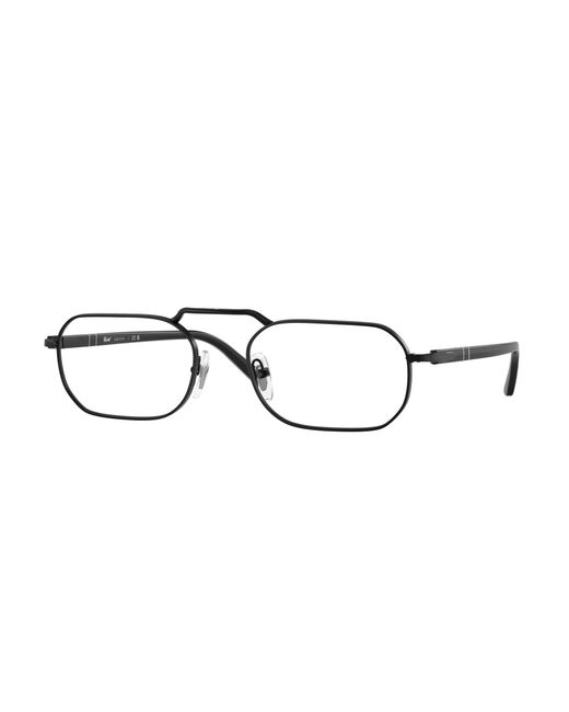 Persol Black Po1020V 1078 Optical Frames Metal Squared Normal
