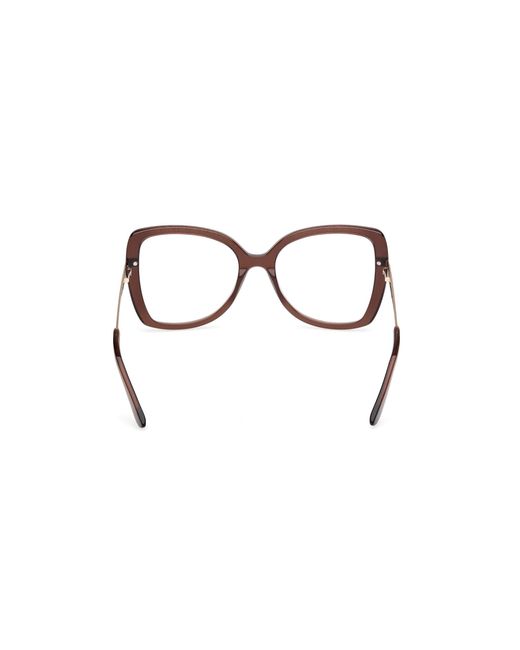 Guess Black Gu50245 048 Optical Frames Acetate Butterfly Normal