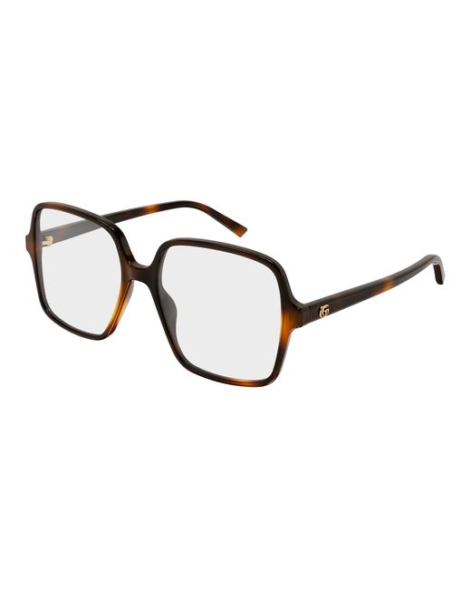 Gucci Black Gg1994O 002 Optical Frames Acetate Transparent Squared