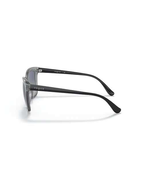 Vogue Eyewear Black Vo5426S 27264L Sunglasses Injected Pillow Normal Shaded
