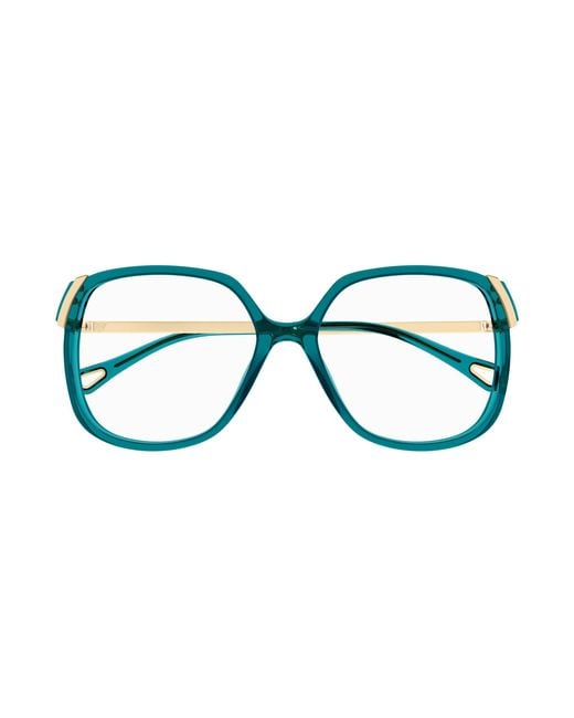 Chloé Black Ch0287O 005 Optical Frames Acetate Transparent Squared