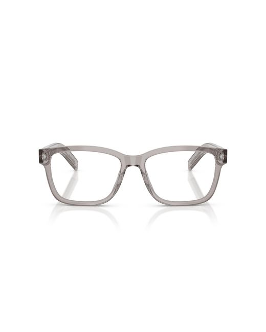 Prada Black Pr B10V 10J1O1 Optical Frames Acetate Transparent Squared Normal for men