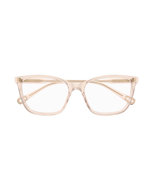 Chloé Black Ch0318O 005 Optical Frames Acetate Transparent Squared