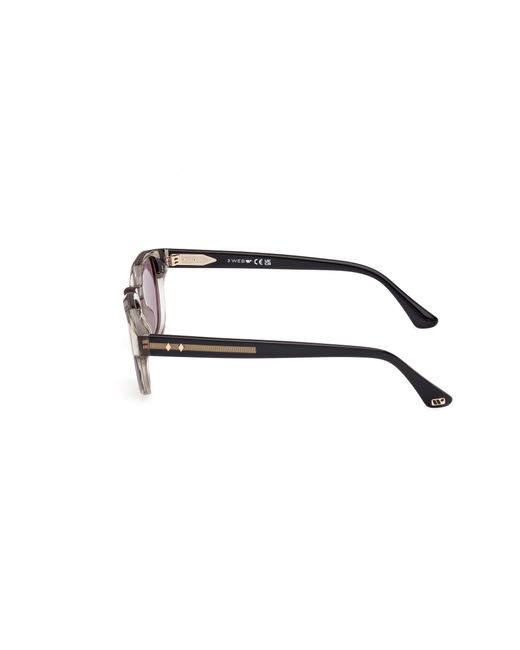 Web Black We0361 95A Sunglasses Acetate Round Normal for men