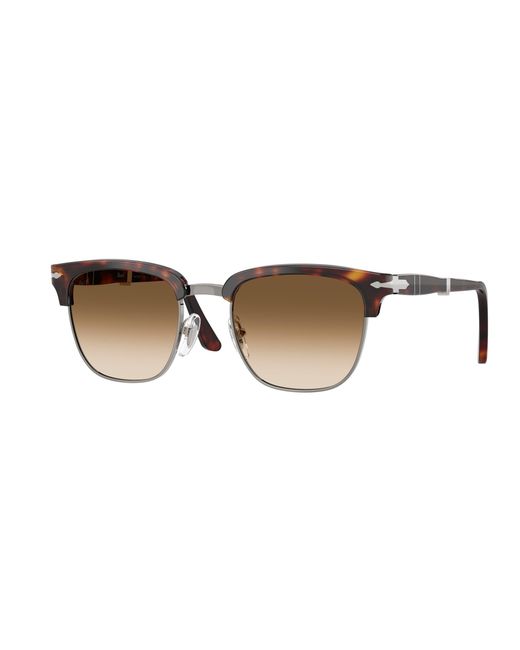 Persol Black Po3375S 24/51 Sunglasses Acetate Squared Normal Shaded