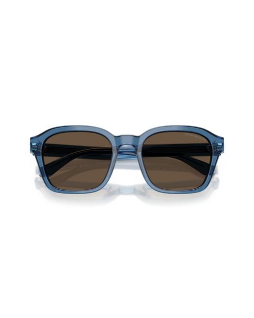 Emporio Armani Black Ea4245U 624787 Sunglasses Acetate Geometric Normal for men