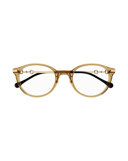 Gucci Black Gg1904Oj 003 Optical Frames Acetate Transparent Round