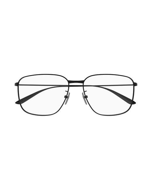 Balenciaga Black Bb0452O 002 Optical Frames Acetate Transparent Squared for men