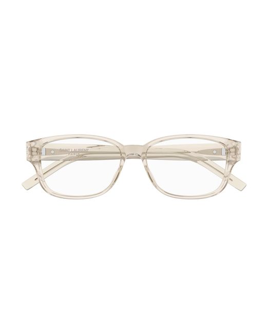 Saint Laurent Black Sl M149/F 004 Optical Frames Acetate Transparent Squared