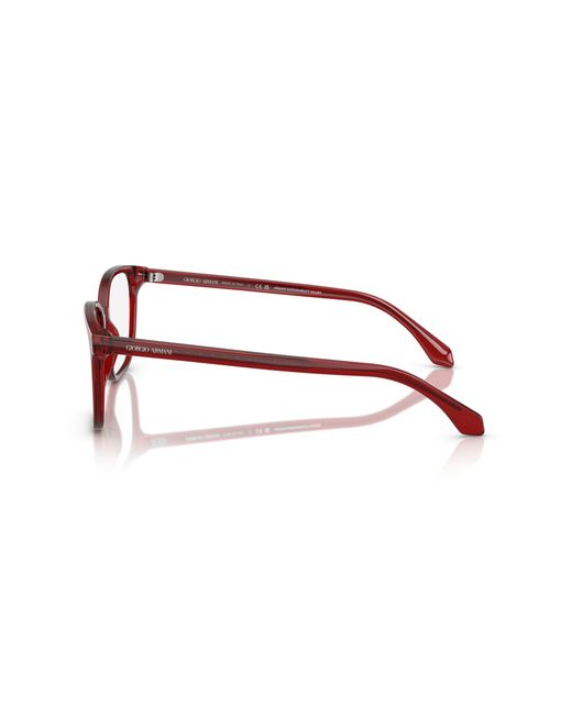 Giorgio Armani Black Ar7265 6170 Optical Frames Acetate Transparent Pillow Normal for men