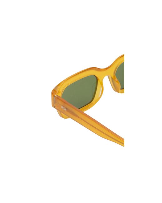 Retrosuperfuture Yellow Vf0 Boletus Sereno Sunglasses Acetate Squared Normal