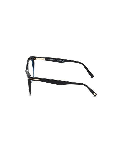 Tom Ford Black Ft5709-B 001 Optical Frames Acetate Cat Eye Normal