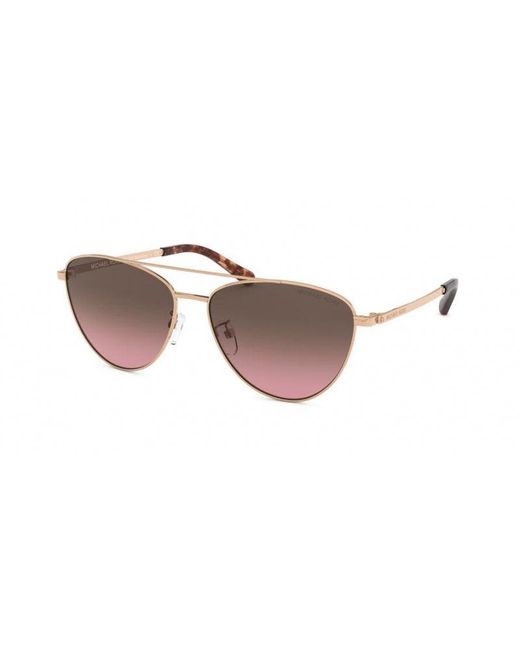 Michael Kors Metallic Mk1056 Barcelona 110867 Sunglasses Metal Pilot Normal Shaded