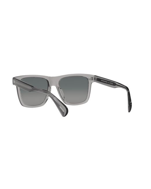 Oliver Peoples Black Ov5444Su Casian 11326I Sunglasses Acetate Squared Normal for men