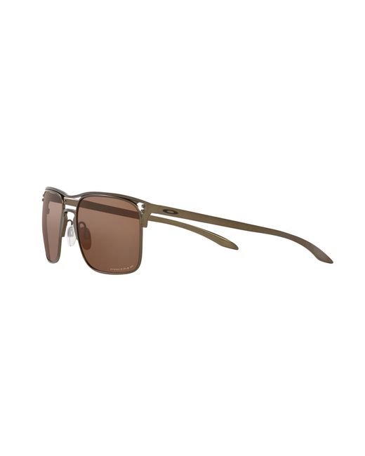 Oakley Black Oo6048 Holbrook Ti 604808 Sunglasses Titanium Squared Polarized Prizm for men