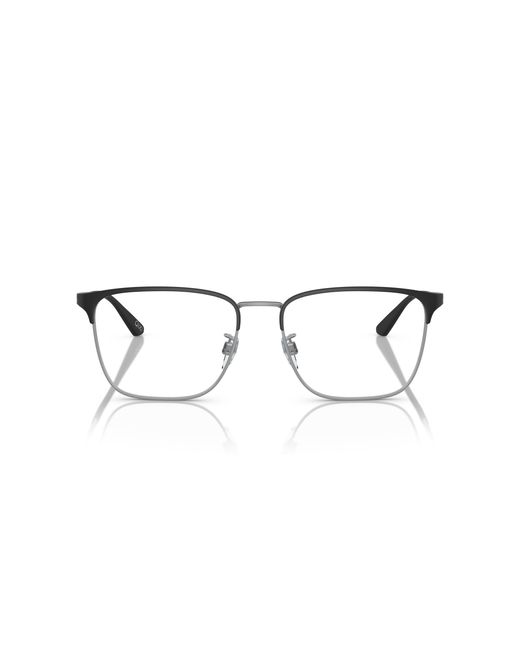 Emporio Armani Black Ea1146D 3061 Optical Frames Metal Transparent Pillow Normal for men