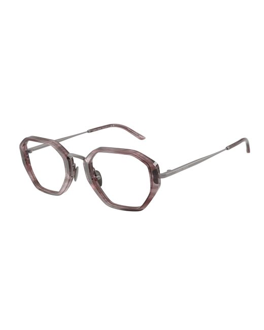 Giorgio Armani Black Ar7282 6305 Optical Frames Acetate Geometric Normal for men