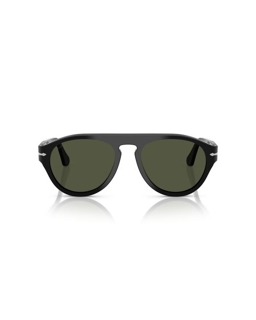 Persol Black Po3370S 95/31 Sunglasses Acetate Pilot Normal