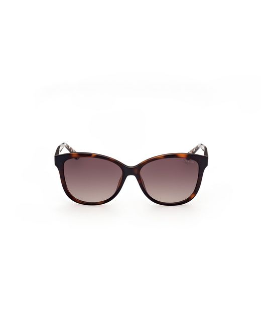 Guess Black Gu7828 52F Sunglasses Injected Squared Normal Shaded