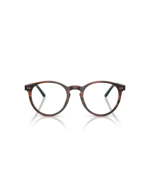 Polo Ralph Lauren Black Ph2297 6315 Optical Frames Acetate Round Normal for men