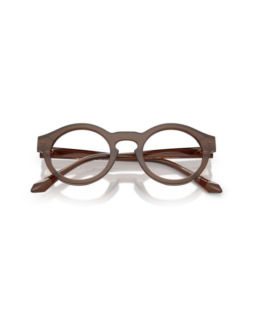 Giorgio Armani Black Ar7292U 6394 Optical Frames Acetate Transparent Pantos Normal