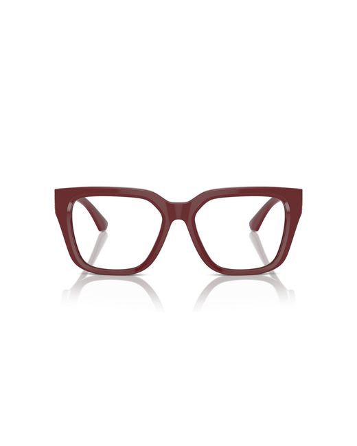 Burberry Black Be2403 4119 Optical Frames Acetate Transparent Squared Normal