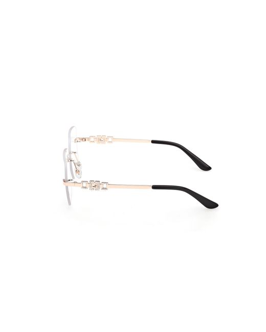 Guess Black Gu50319 028 Optical Frames Metal Squared Normal