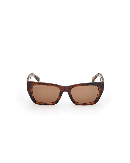 MAX&Co. Black Mo0124 52E Sunglasses Acetate Cat Eye Normal