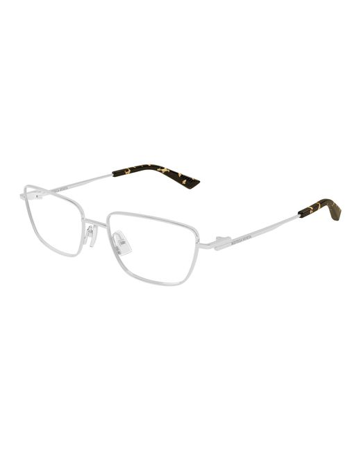 Bottega Veneta Black Bv1385O 002 Optical Frames Metal Transparent Cat Eye