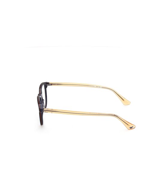 Web Black We5455 092 Optical Frames Acetate Round Normal for men