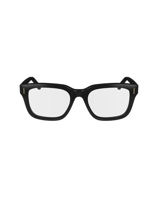Ferragamo Black Sf2996 001 Optical Frames Acetate Squared Normal Normal for men